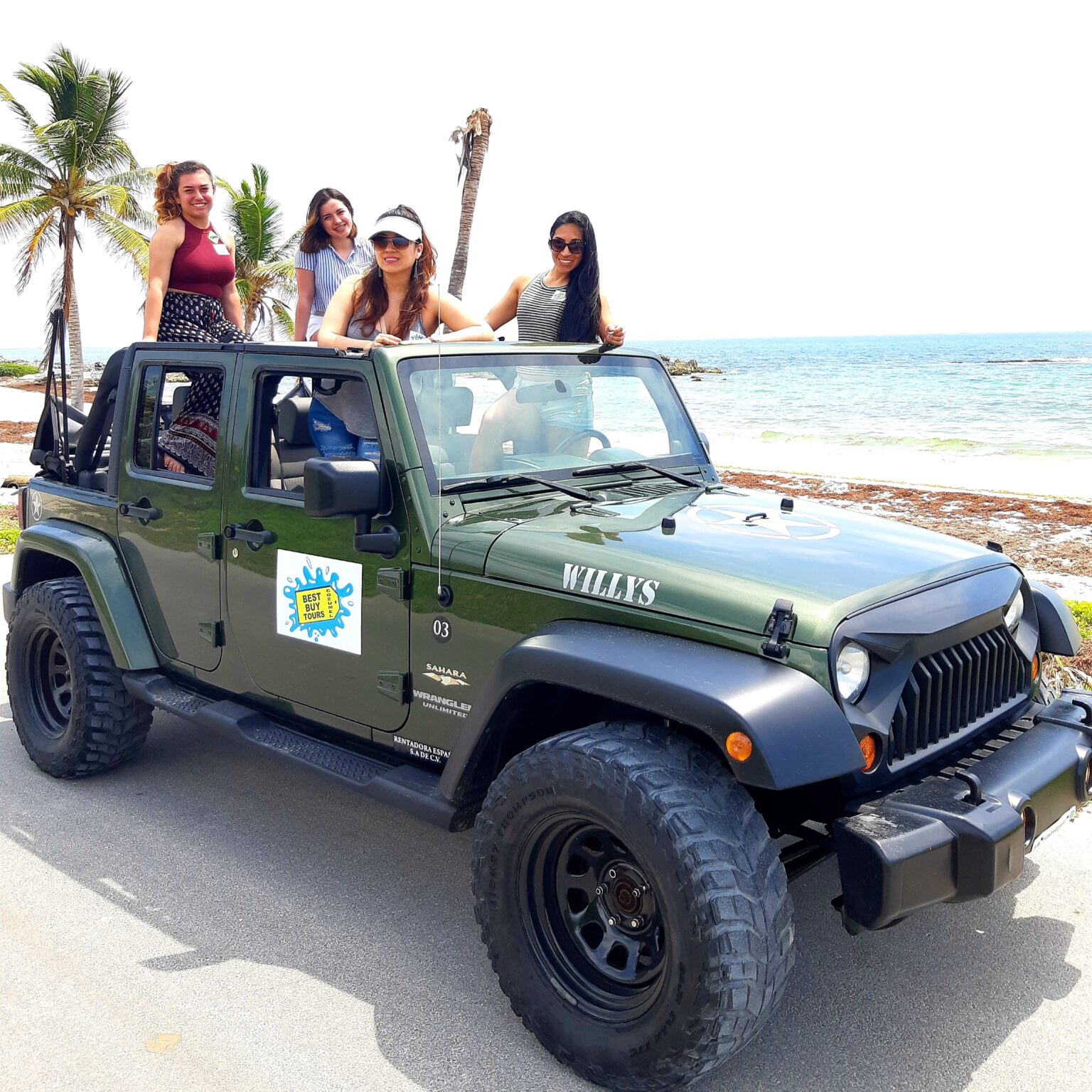 jeep tour of cozumel